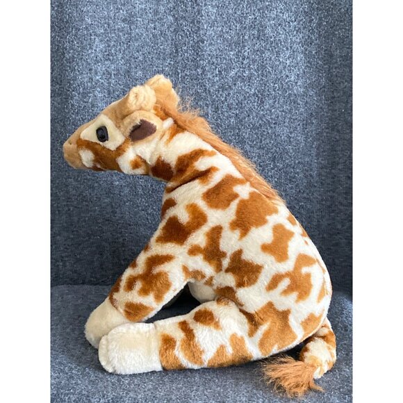 VTG Wild Republic Baby Giraffe Sitting Plush Stuffed Zoo Safari Animal 2005 - Picture 7 of 8